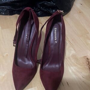 Women's Burgundy Heels